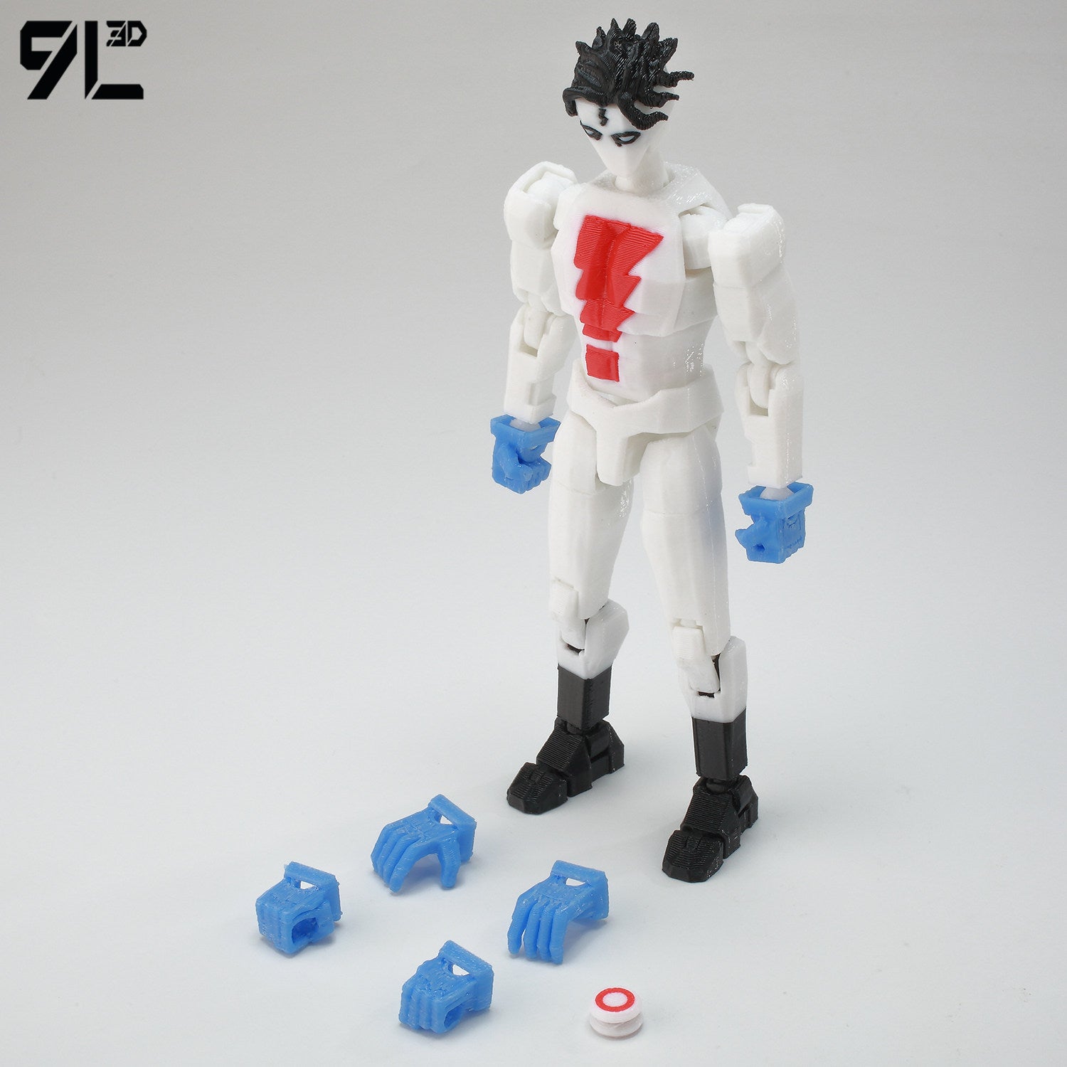 Low Poly Polygon 3D Printed Dynamic Figurines - Omni-man, Invincible, Immortal, RexSplode, Atom Eve, Season 4 / Comics