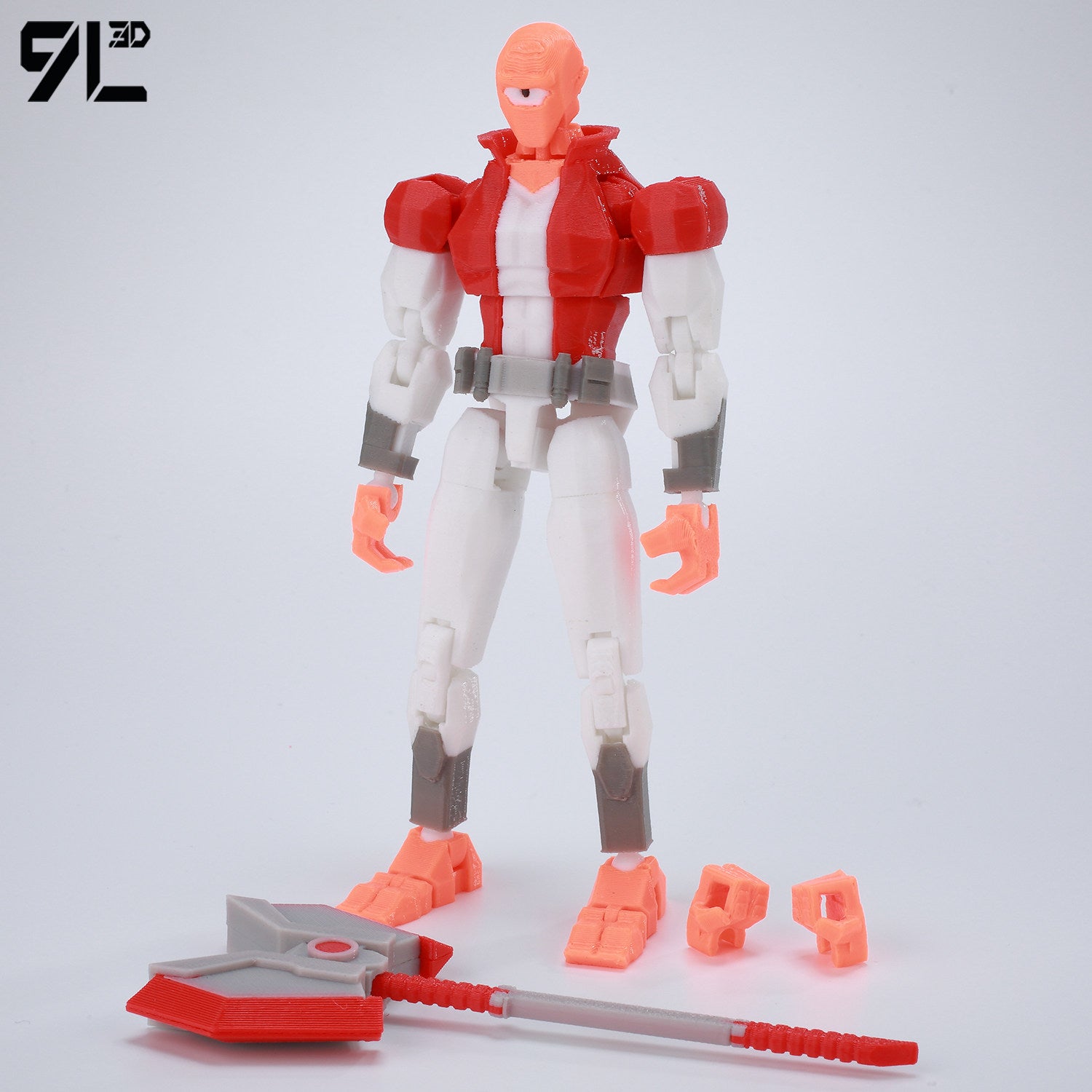 Low Poly Polygon 3D Printed Dynamic Figurines - Omni-man, Invincible, Immortal, RexSplode, Atom Eve, Season 4 / Comics