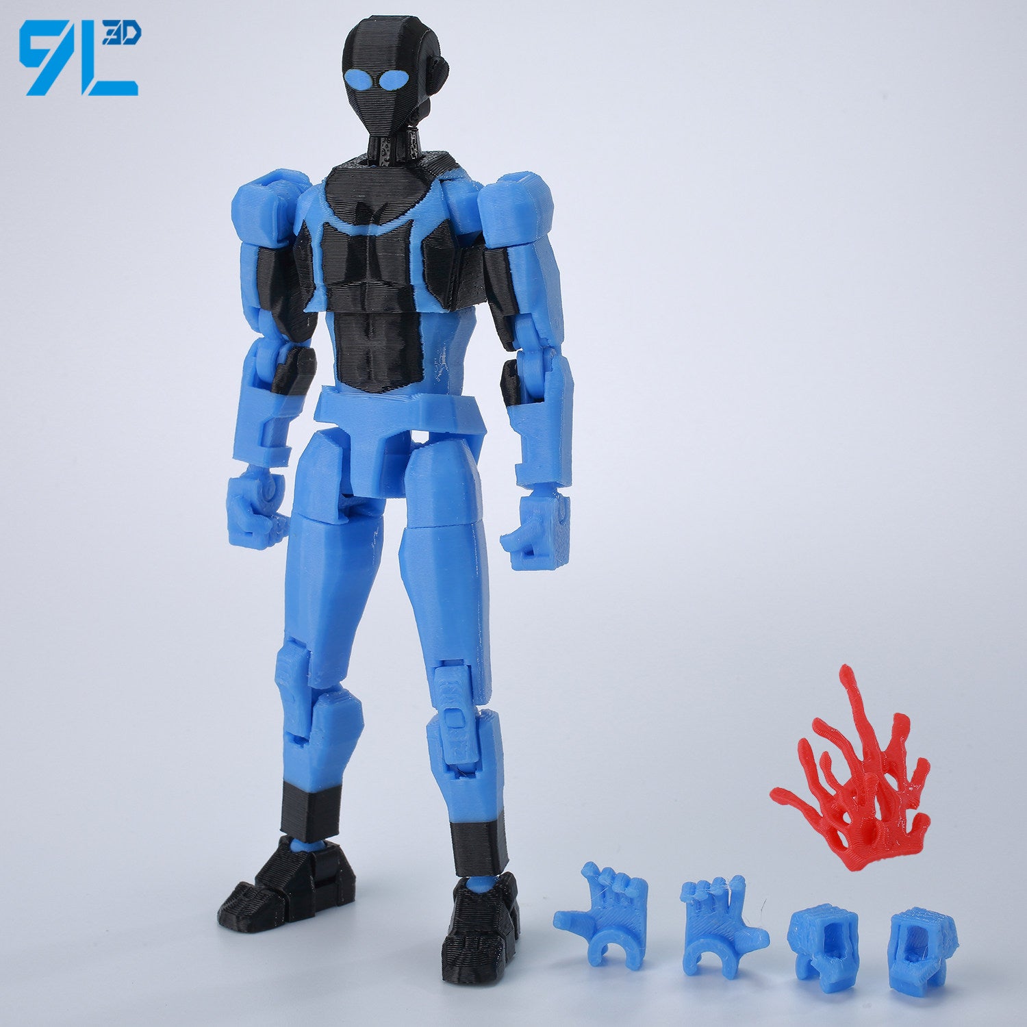 Low Poly Polygon 3D Printed Dynamic Figurines - Omni-man, Invincible, Immortal, RexSplode, Atom Eve, Season 4 / Comics