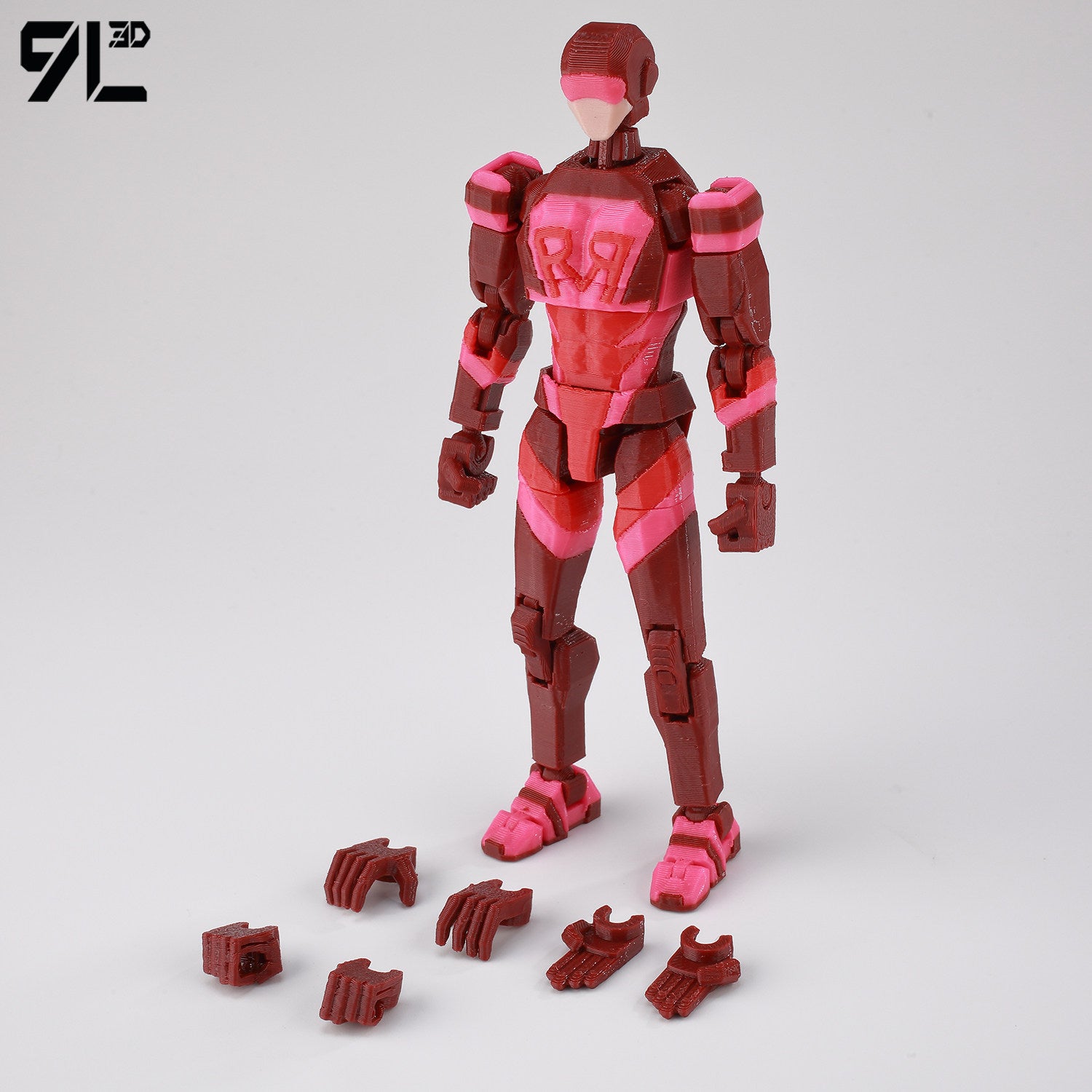 Low Poly Polygon 3D Printed Dynamic Figurines - Omni-man, Invincible, Immortal, RexSplode, Atom Eve, Season 4 / Comics