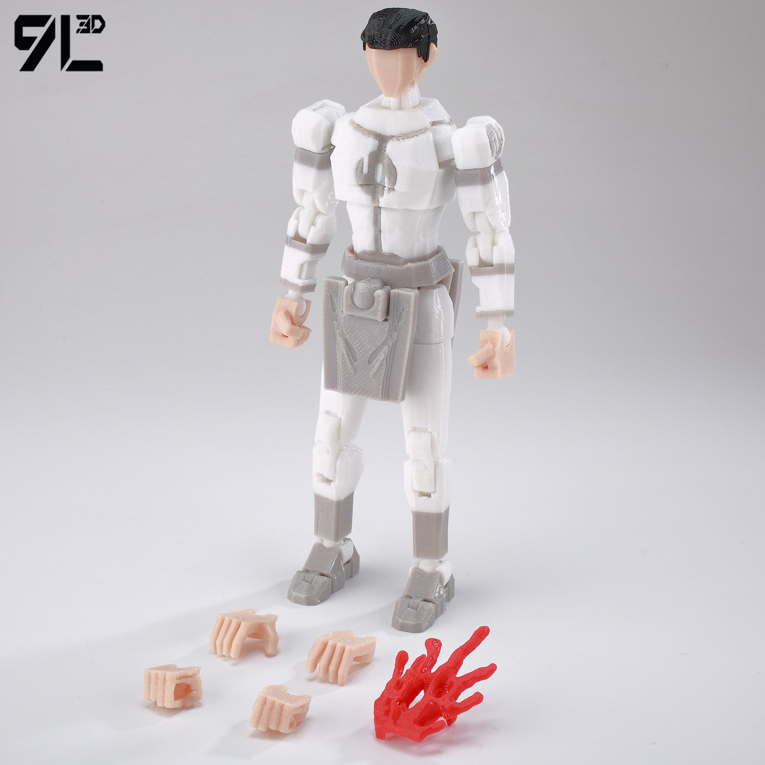 Low Poly Polygon 3D Printed Dynamic Figurines - Omni-man, Invincible, Immortal, RexSplode, Atom Eve, Season 4 / Comics