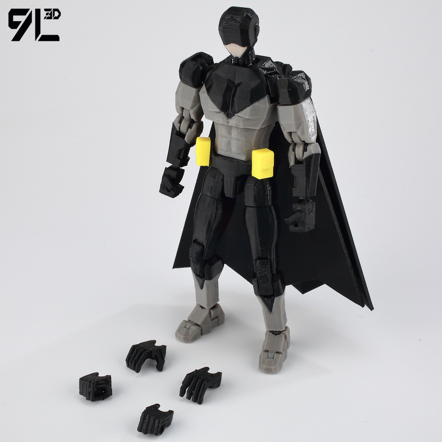 Low Poly Polygon 3D Printed Dynamic Figurines - Omni-man, Invincible, Immortal, RexSplode, Atom Eve, Season 4 / Comics