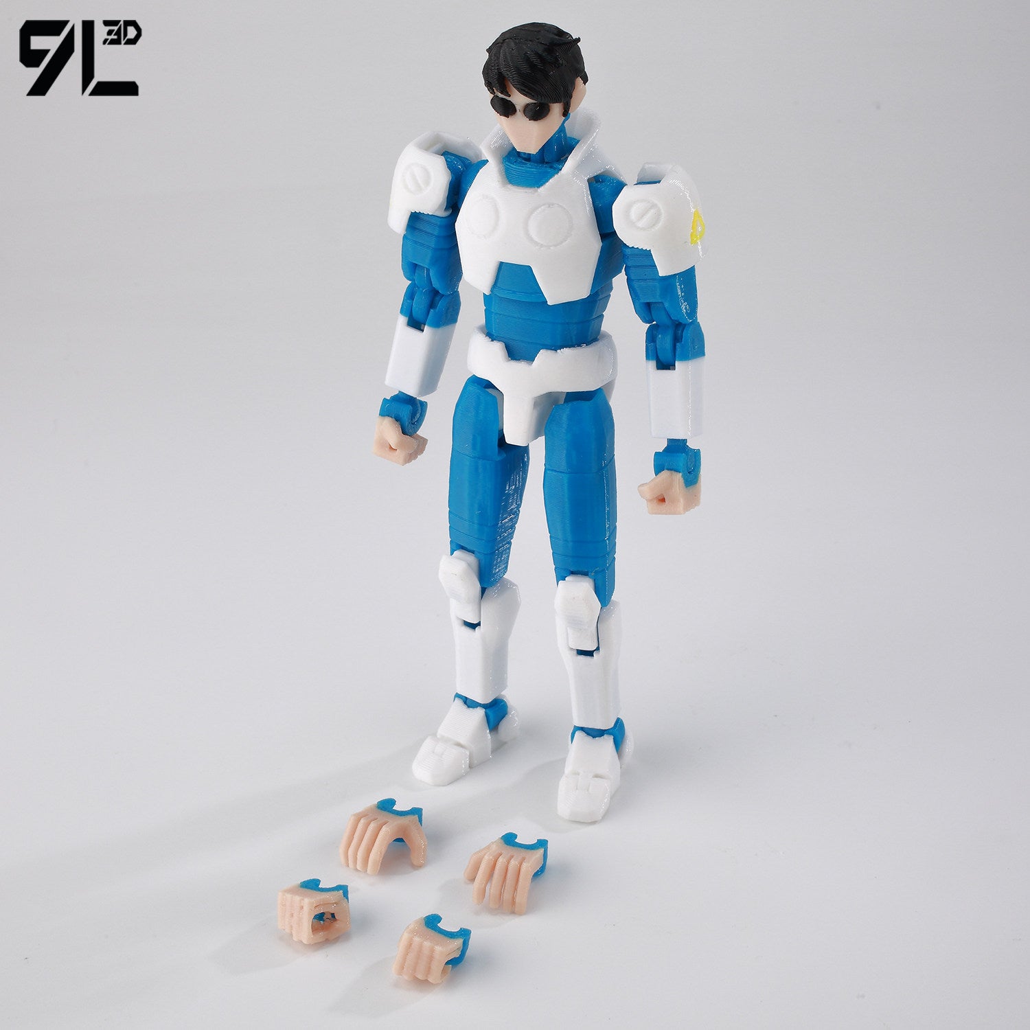 Low Poly Polygon 3D Printed Dynamic Figurines - Omni-man, Invincible, Immortal, RexSplode, Atom Eve, Season 4 / Comics