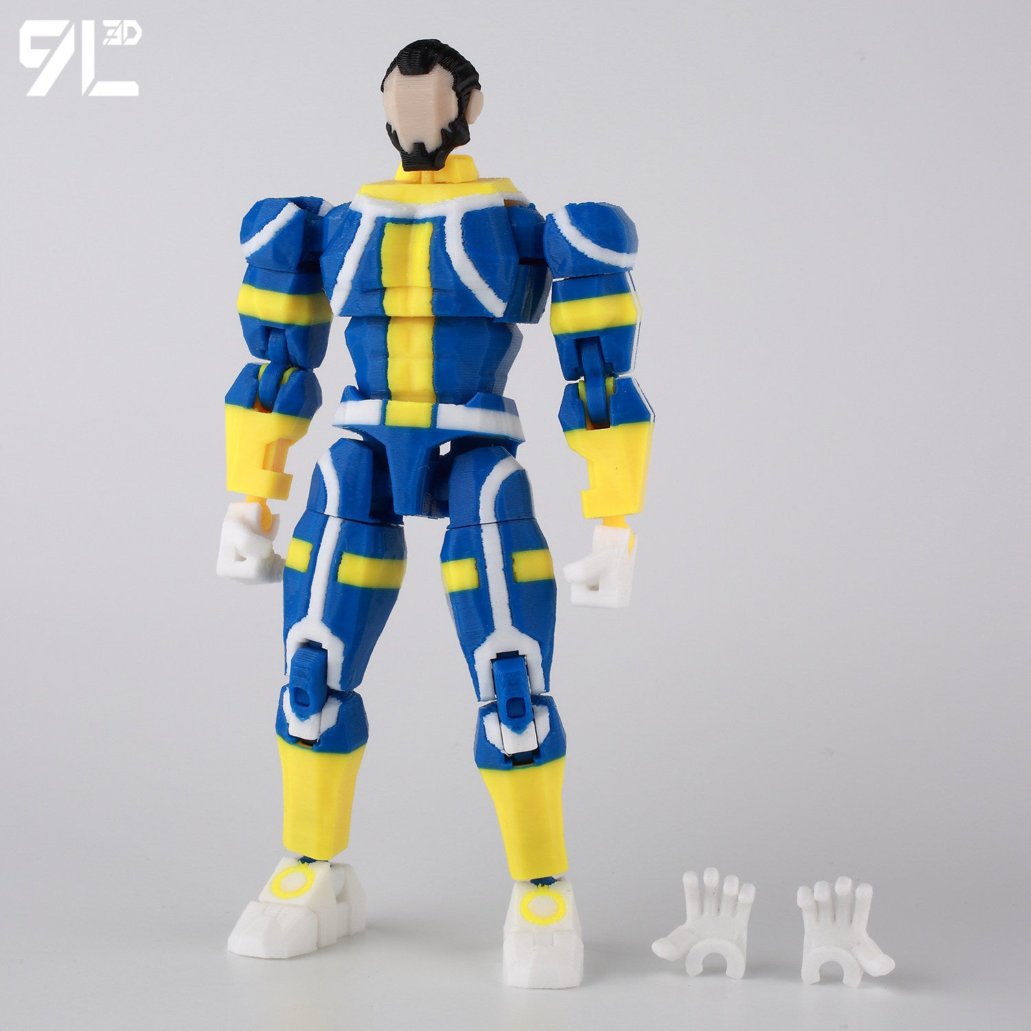 Low Poly Polygon 3D Printed Dynamic Figurines - Omni-man, Invincible, Immortal, RexSplode, Atom Eve, Season 4 / Comics