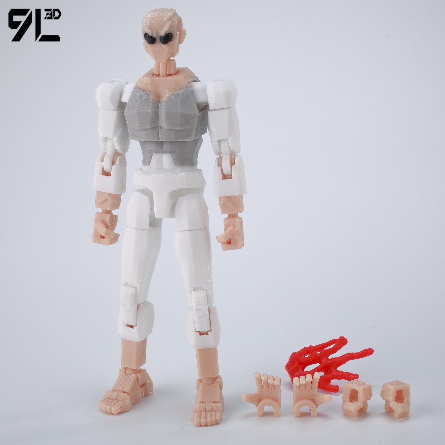 Low Poly Polygon 3D Printed Dynamic Figurines - Omni-man, Invincible, Immortal, RexSplode, Atom Eve, Season 4 / Comics