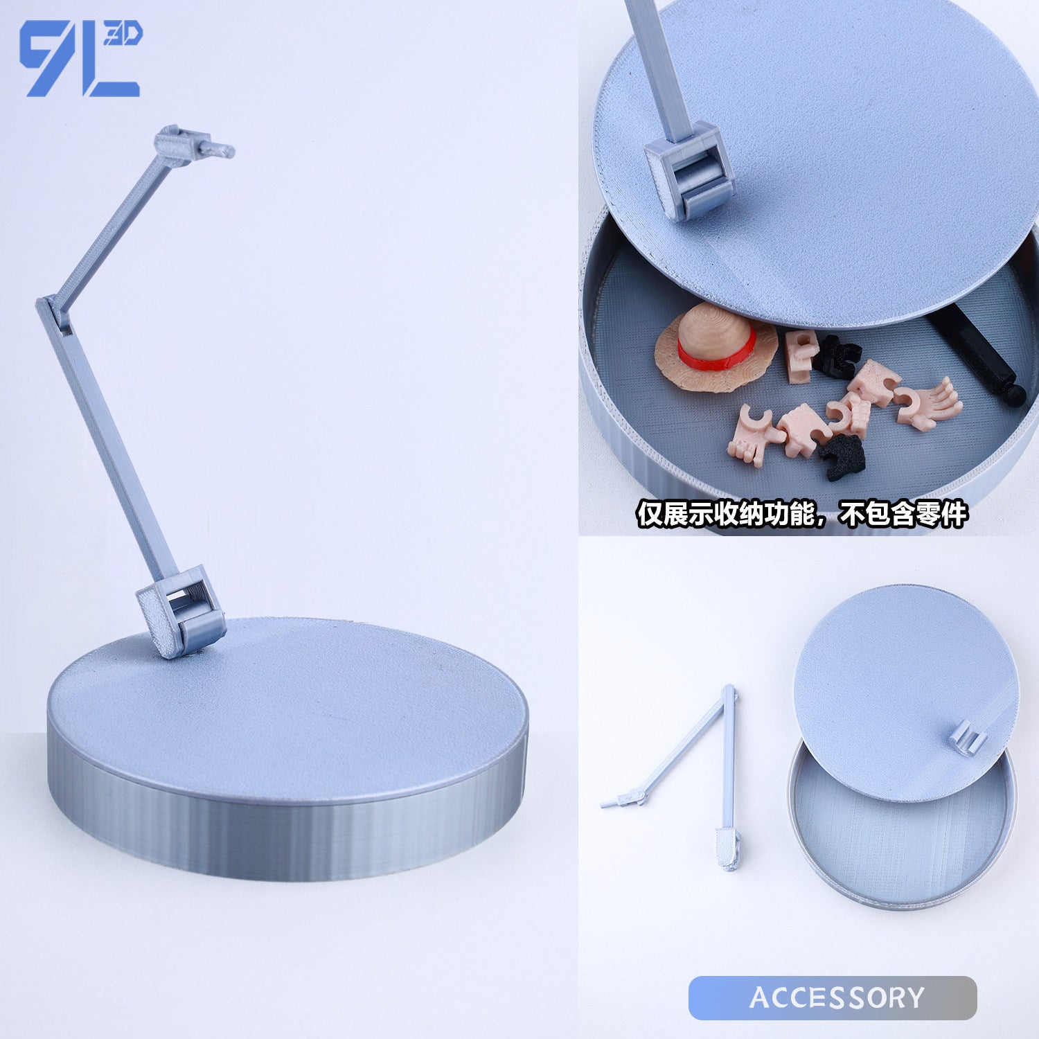 Low Poly Polygon 3D Printed Dynamic Figurines - Anime