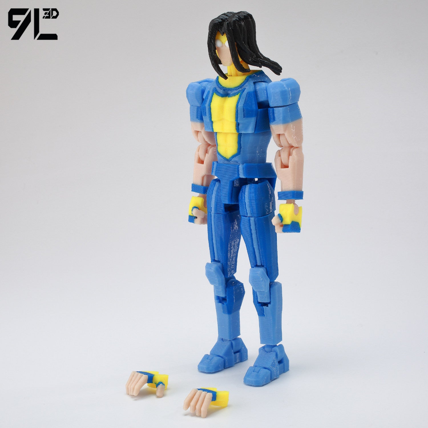 Low Poly Polygon 3D Printed Dynamic Figurines - Omni-man, Invincible, Immortal, RexSplode, Atom Eve, Season 4 / Comics