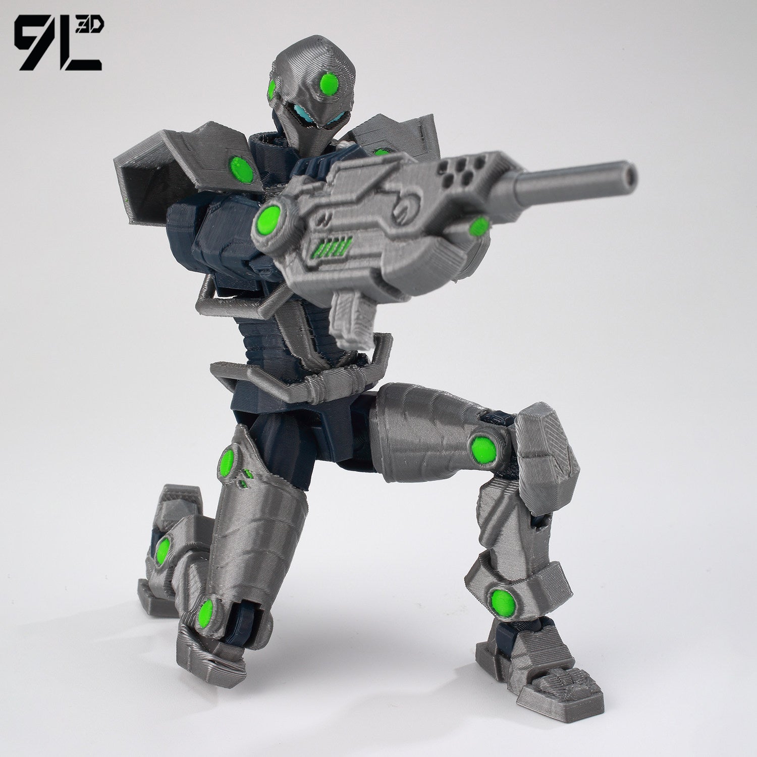 Low Poly Polygon 3D Printed Dynamic Figurines - Omni-man, Invincible, Immortal, RexSplode, Atom Eve, Season 4 / Comics