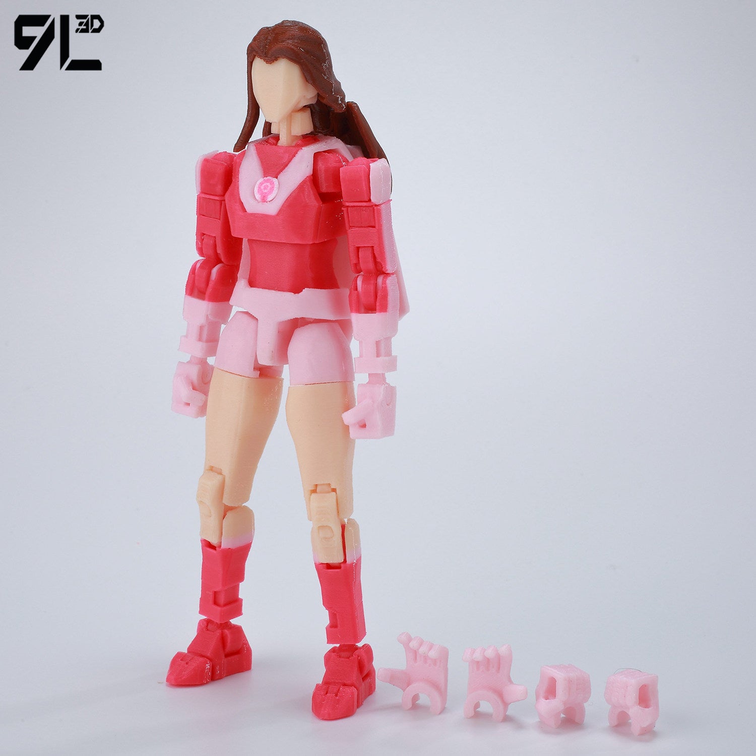 Low Poly Polygon 3D Printed Dynamic Figurines - Omni-man, Invincible, Immortal, RexSplode, Atom Eve, Season 4 / Comics