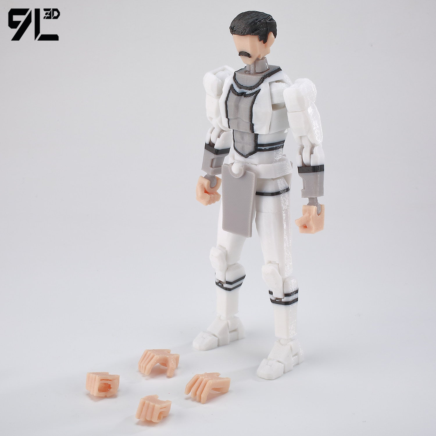 Low Poly Polygon 3D Printed Dynamic Figurines - Omni-man, Invincible, Immortal, RexSplode, Atom Eve, Season 4 / Comics